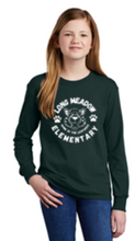 Load image into Gallery viewer, LMES Youth Long Sleeve Core Cotton Tee
