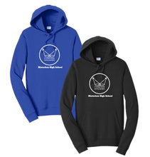 Load image into Gallery viewer, MHS Footlighters Essential Fleece Pullover Hooded Sweatshirt