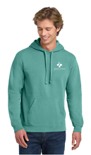 Load image into Gallery viewer, Green Cross Comfort Colors Hooded Sweatshirt