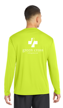 Load image into Gallery viewer, Green Cross Sport-Tek Long Sleeve Tee