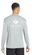 Load image into Gallery viewer, Green Cross Sport-Tek Long Sleeve Tee