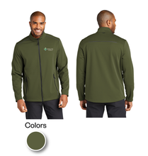 Load image into Gallery viewer, Green Cross Port Authority Collective Tech Soft Shell Jacket