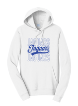 Load image into Gallery viewer, Johnson Essential Fleece Pullover Hooded Sweatshirt (Jaguars-text)