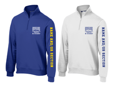 Load image into Gallery viewer, NHS BAND Sport-Tek 1/4-Zip Sweatshirt