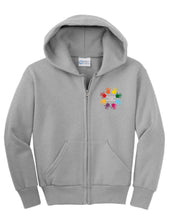 Load image into Gallery viewer, Bethany Lutheran Preschool Youth Core Fleece Full-Zip Hooded Sweatshirt