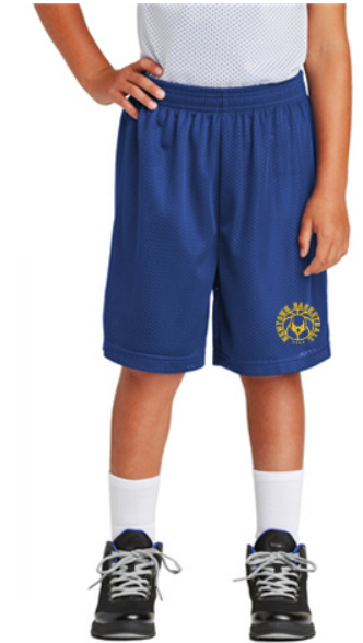 Newtown Youth Basketball PosiCharge Classic Mesh Short-Youth & Adult