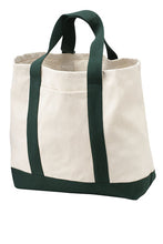 Load image into Gallery viewer, Game Day Twill Two Tone Tote Bag