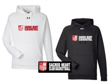 Load image into Gallery viewer, SHU Basketball Under Armour Men&#39;s Rival Fleece Hooded Sweatshirt
