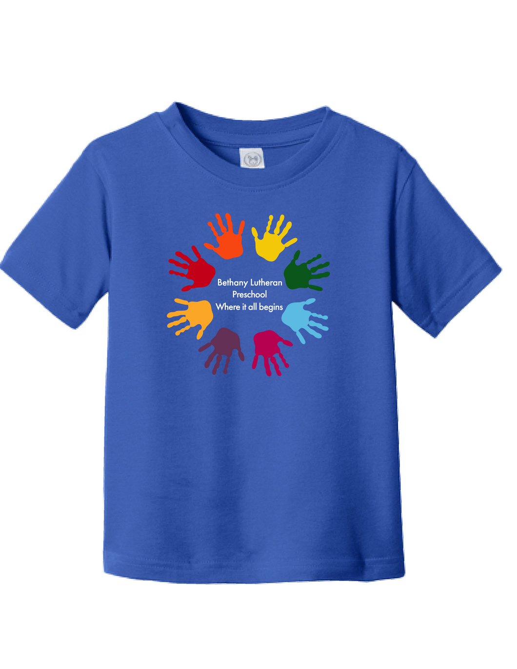 Bethany Lutheran Preschool Rabbit Skins Toddler Fine Jersey Tee