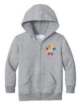 Load image into Gallery viewer, Bethany Lutheran Preschool Toddler Core Fleece Full-Zip Hooded Sweatshirt
