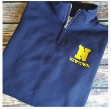 Load image into Gallery viewer, Newtown Middle School 1/4 Zip Cadet Collar Sweatshirt 995M
