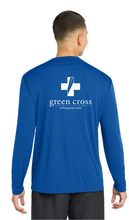 Load image into Gallery viewer, Green Cross Sport-Tek Long Sleeve Tee
