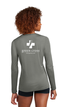 Load image into Gallery viewer, Green Cross Women's Sport-Tek Long Sleeve Tee
