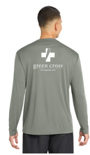 Load image into Gallery viewer, Green Cross Sport-Tek Long Sleeve Tee

