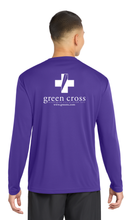Load image into Gallery viewer, Green Cross Sport-Tek Long Sleeve Tee
