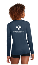 Load image into Gallery viewer, Green Cross Women's Sport-Tek Long Sleeve Tee

