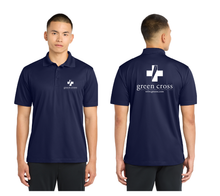 Load image into Gallery viewer, GREEN CROSS Sport-Tek® Men's Micropique Sport-Wick® Polo
