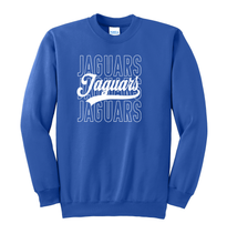 Load image into Gallery viewer, Johnson Core Fleece Crewneck Sweatshirt (Jaguar-Text)
