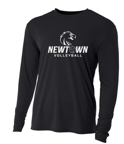 NHS Volleyball Cooling Performance Long Sleeve Tee