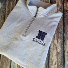 Load image into Gallery viewer, Newtown Middle School 1/4 Zip Cadet Collar Sweatshirt 995M
