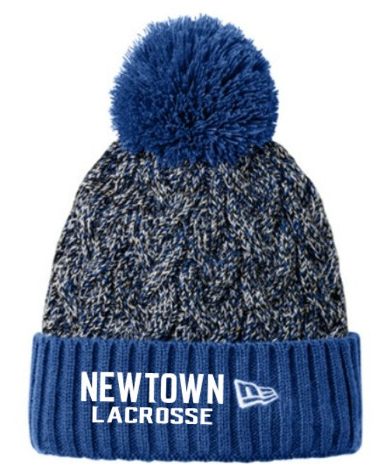 NLAX New Era® Marled Knit Pom Beanie