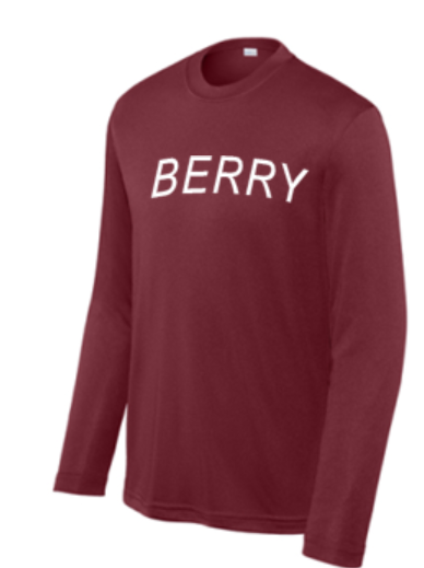 Frank A Berry Long Sleeve PosiCharge Competitor Tee