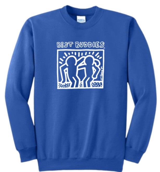 Best Buddies Essential Fleece Crewneck Sweatshirt