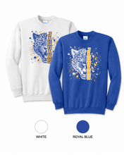 Load image into Gallery viewer, Johnson Core Fleece Crewneck Sweatshirt (Jaguar-Design)
