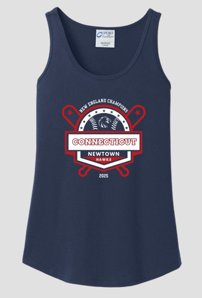 Newtown Baseball Women's Core Cotton Tank Top