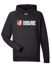 Load image into Gallery viewer, SHU Basketball Under Armour Men&#39;s Rival Fleece Hooded Sweatshirt
