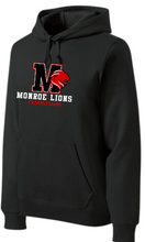 Load image into Gallery viewer, Monroe Lions Cheer Pullover Hooded Sweatshirt
