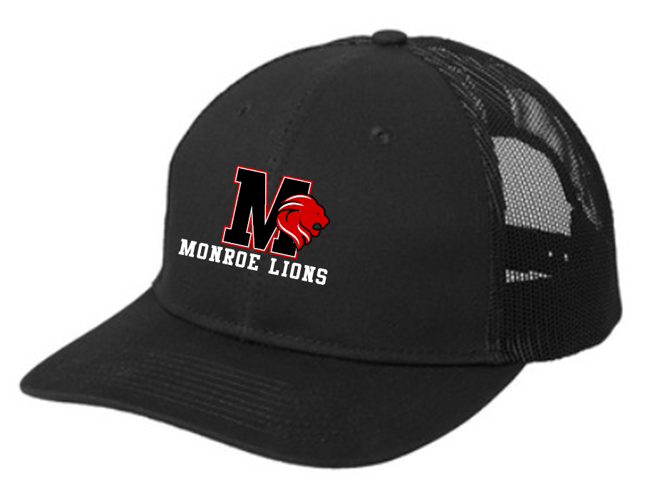 Monroe Lions Cheer Snapback Trucker Hat