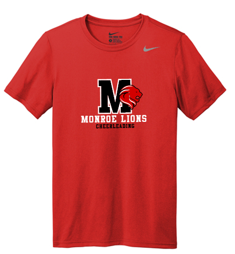 Monroe Lions Cheer Nike Team rLegend Tee